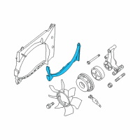 OEM 2021 Infiniti QX80 SHROUD-Lower Diagram - 21477-1LA0A