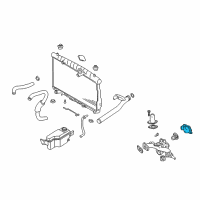 OEM 2005 Kia Sedona Fitting-COOLANT Inlet Diagram - 2563139010