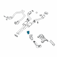 OEM 2020 Dodge Challenger Shield-Exhaust Diagram - 4578335AB