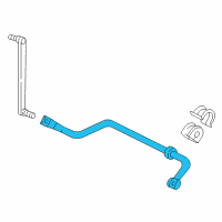 OEM Mercury Stabilizer Bar Diagram - 3F2Z-5482-AA