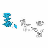 OEM Chevrolet Classic Cleaner Asm, Air Diagram - 19201284