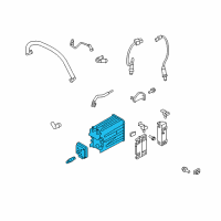 OEM 2017 Ford E-350 Super Duty Canister Diagram - BU5Z-9C985-B