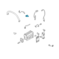 OEM 2010 Ford F-150 PCV Valve Diagram - 6W7Z-6A666-A