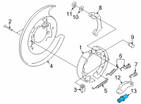 OEM Toyota Trim Bezel Screw Diagram - SU003-00642