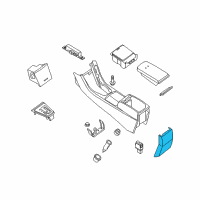 OEM 2013 Nissan Altima Finisher-Console Box Diagram - 96930-JA00B