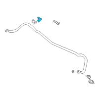 OEM 2003 Dodge Stratus Bracket-STABILIZER Bar Diagram - MR369748