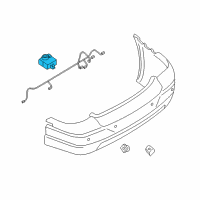 OEM 2006 Mercury Montego Module Diagram - 5G1Z-15K866-AA