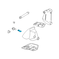 OEM 1999 Chevrolet Corvette Hose Asm-Fuel Tank Filler Diagram - 10299104