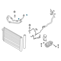 OEM BMW 530e xDrive Gasket Ring Diagram - 64-53-9-284-019