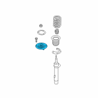 OEM 2019 BMW 330i GT xDrive Guide Support Diagram - 31-30-6-881-929