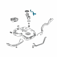 OEM 2019 Chevrolet Equinox Fuel Gauge Sending Unit Diagram - 84041984