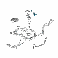 OEM GMC Terrain Fuel Gauge Sending Unit Diagram - 84041984