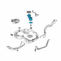 OEM 2020 Chevrolet Equinox Fuel Pump Diagram - 84493007