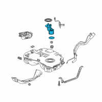 OEM 2018 GMC Terrain Fuel Pump Diagram - 84441842