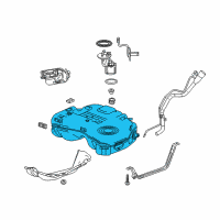 OEM 2021 Chevrolet Equinox Fuel Tank Diagram - 84781977