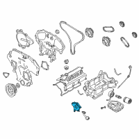 OEM Nissan Pump-Oil Diagram - 15010-AC70A