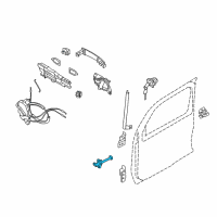 OEM Nissan Link Door STOPPER Diagram - 80430-1FA0B