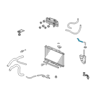 OEM 2013 Acura ZDX Tube B, Reserve Tnk Diagram - 19104-RP6-A00