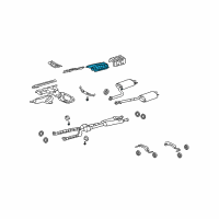 OEM 2011 Lexus LS460 Insulator, Front Floor Heat, NO.1 Diagram - 58151-50031