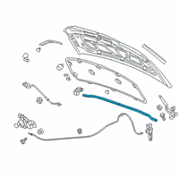 OEM 2020 Chevrolet Sonic Rear Weatherstrip Diagram - 95212750