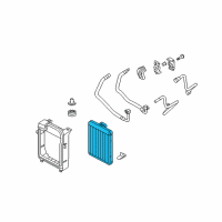 OEM 2008 BMW X5 Engine Oil Cooler Diagram - 17-21-7-586-546