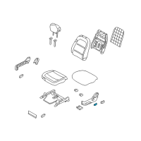 OEM Hyundai SWTICH Assembly-Power Seat Driver Diagram - 88193-3L100-3G