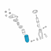 OEM 2010 Lincoln MKZ Coil Spring Diagram - AH6Z-5310-B