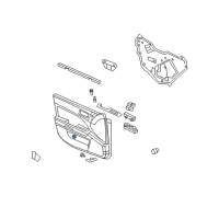 OEM 2005 Cadillac STS Trunk Switch Diagram - 25769209