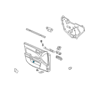 OEM 2008 Cadillac STS Trunk Switch Diagram - 25769209