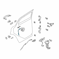 OEM 2017 Ford Escape Cable Diagram - CJ5Z-5822153-B