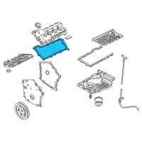 OEM Chrysler Sebring Gasket-Cylinder Head Cover Diagram - 4663980AB