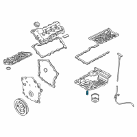 OEM 1998 Dodge Intrepid Adapter-Oil Filter Diagram - 4104511