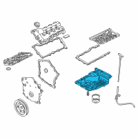 OEM 1998 Dodge Intrepid Pan-Oil Diagram - 4663740AB