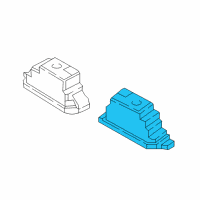 OEM 2018 Kia Stinger Lamp Assembly-License Plate Diagram - 92520J5000