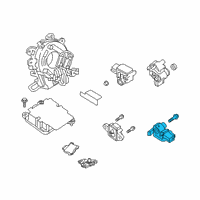 OEM Nissan Kicks Sensor Assy-Side Air Bag, RH Diagram - 98830-9FV8A