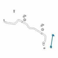 OEM Kia Sedona Link Assembly-Front Stabilizer Diagram - 548304D000