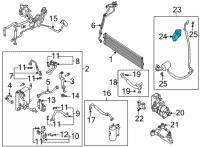 OEM 2022 Hyundai Ioniq 5 SENSOR-PRESSURE Diagram - 97615-GI000