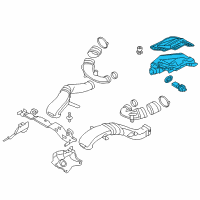 OEM 2012 BMW X5 Intake Silencer Diagram - 13-71-7-577-448