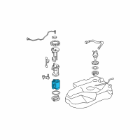 OEM 2006 Toyota Highlander Support Diagram - 77174-0E011