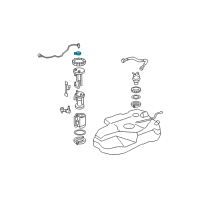 OEM Scion Upper Plate Clip Diagram - 77241-06020