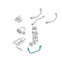 OEM 2007 Chevrolet Aveo5 Hose, Pcv Valve Diagram - 96495290