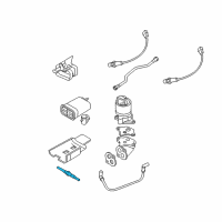 OEM 2011 Chevrolet Aveo5 PCV Valve Diagram - 96495288