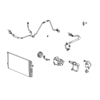 OEM Buick Encore GX A/C System Seal Kit Diagram - 52474374