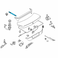 OEM 2007 BMW Alpina B7 Spring, Trunk Lid, Left Diagram - 51-24-7-201-461