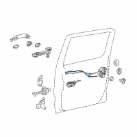 OEM 2021 Toyota Tacoma Cable Diagram - 69770-04030