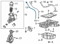 OEM Ram Indicator-Engine Oil Level Diagram - 68490220AA