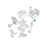 OEM Infiniti Seal-Oil, CRANKSHAFT Rear Diagram - 12279-3TS0A
