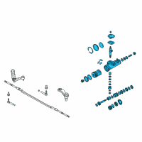 OEM Hummer H2 Gear Assembly Diagram - 15166613