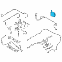 OEM Nissan Control Assembly-Air Suspension Diagram - 28581-1LA8A