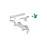 OEM 2004 Pontiac Vibe Knuckle Steering Diagram - 88970121